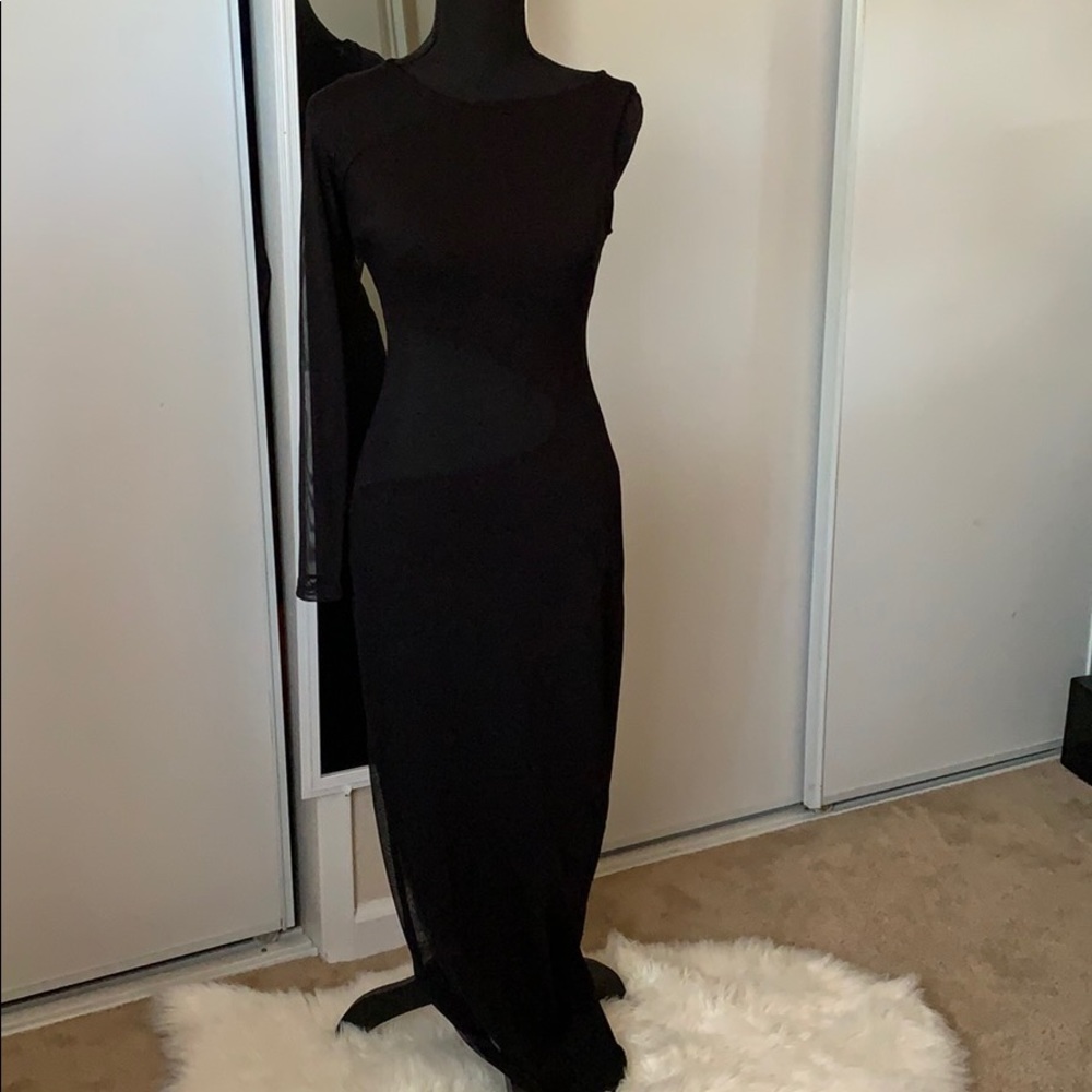 One shoulder dress